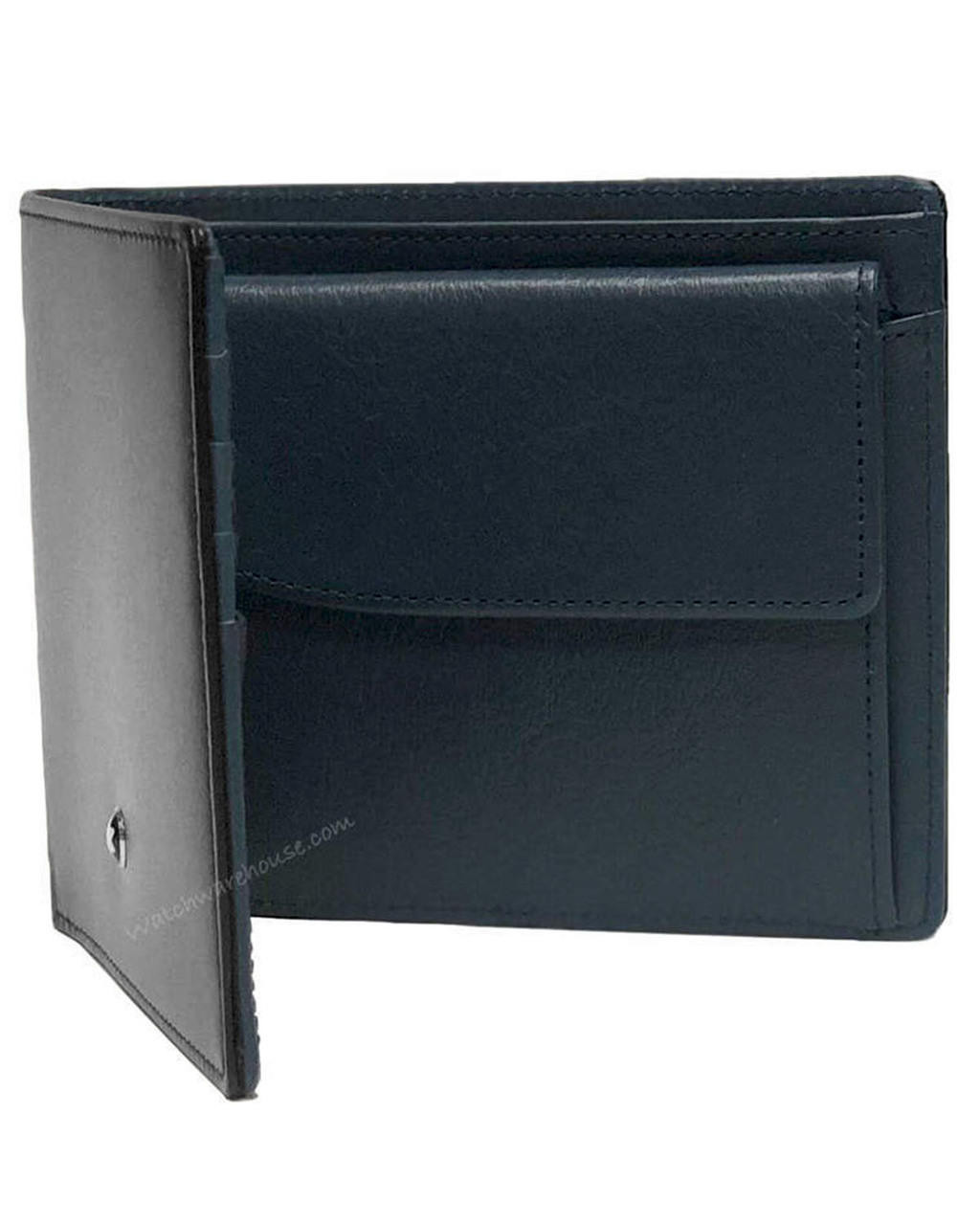 MONTBLANC MeisterstÃ¼ck Wallet 4cc with Coin Case Black/Blue