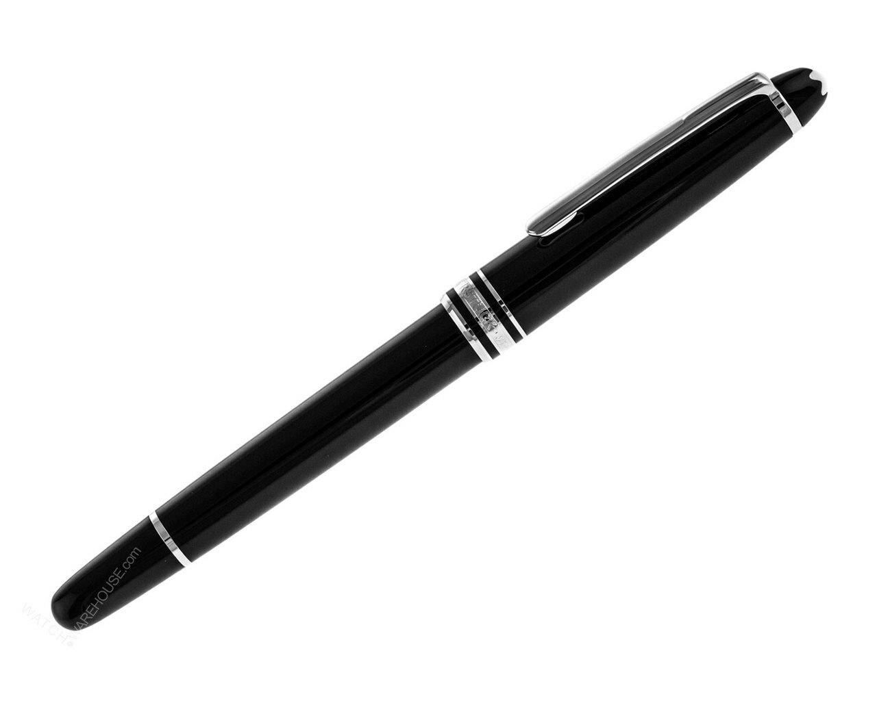 MONTBLANC Meisterstuck 145 Platinum Line Fine Nib Fountain Pen