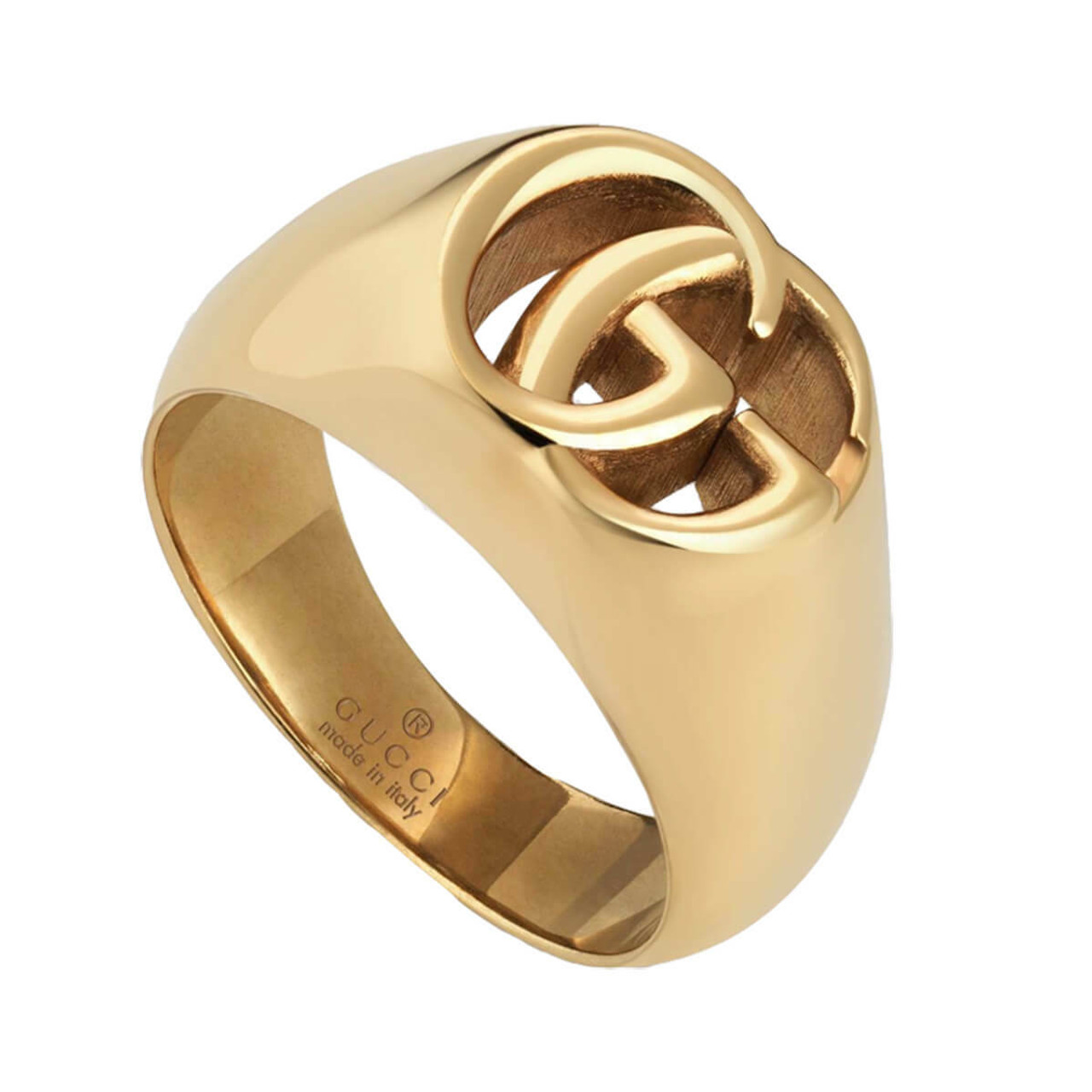 Gucci gold shop ring mens