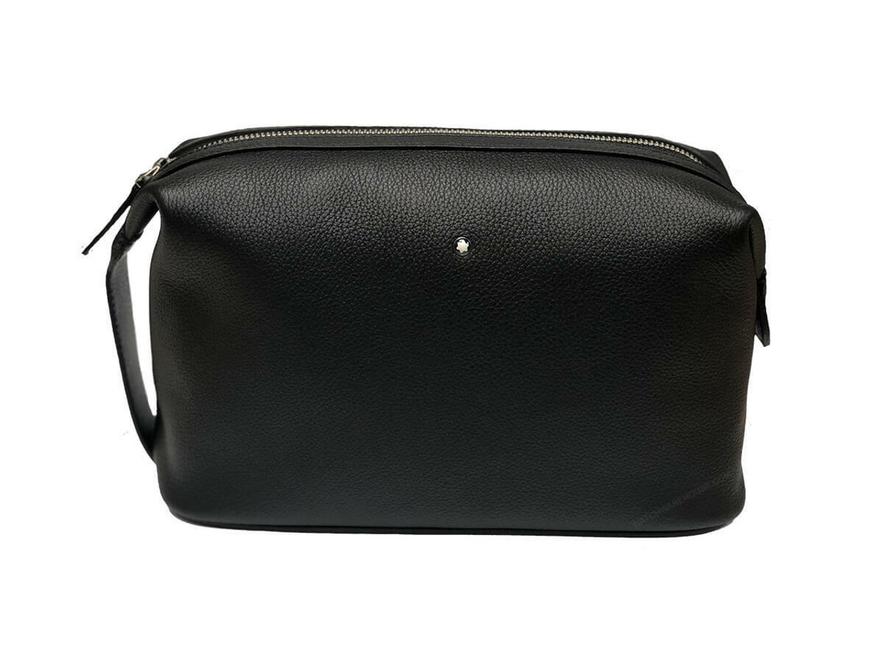 MONTBLANC Meisterstuck Soft Grain Black Leather Waist Bag 128509, Fast &  Free US Shipping