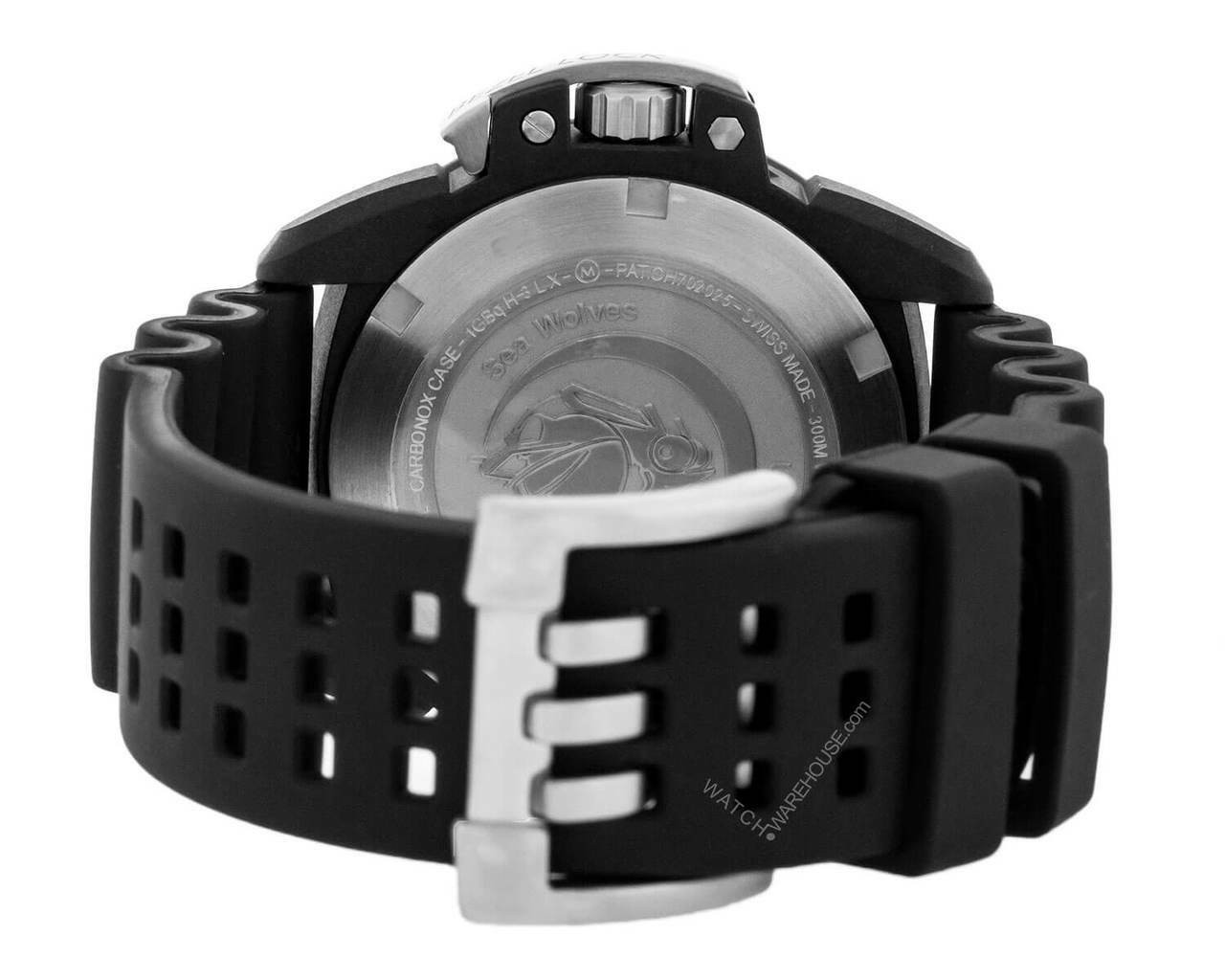 LUMINOX Scott Cassell Deep Dive 45MM Green Dial Rubber Men's Watch