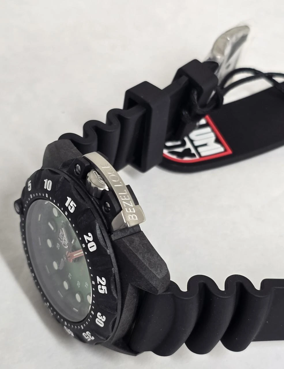 LUMINOX Scott Cassell Deep Dive 45MM Green Dial Rubber Men