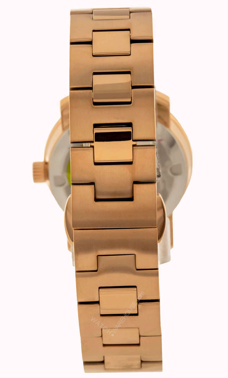 MOVADO Bold 30MM Rose Gold-Tone Sun-Ray Dial Women display picture 1