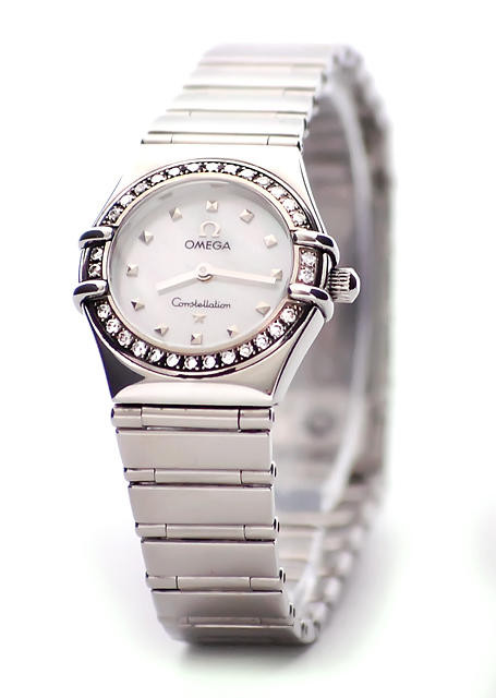 Omega Constellation My Choice White Dial DIA Women Watch 1465.71