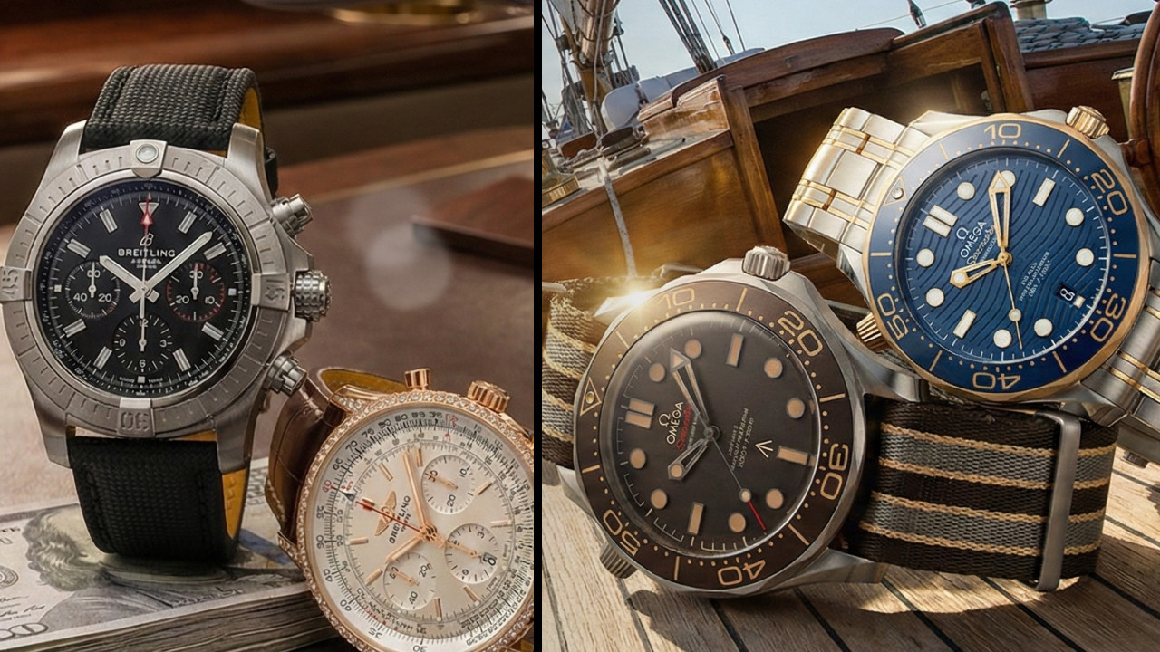 Breitling vs Omega: The Ultimate Swiss Watch Showdown