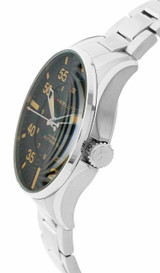 Hamilton watches HAMILTON Khaki Pilot 46MM AUTO SS Black Dial Mens Watch H64725131