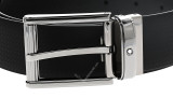 Montblanc Accessories MONTBLANC Rectangular Roll Cut-to-Size Pin Buckle Leather Belt 123908