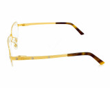 Eyewear Brands CARTIER Rectangular Shiny Metal 55-18-135MM Unisex Eyewear CT0041O 001 Eyewear Brands CARTIER Rectangular Shiny Metal 55-18-135MM Unisex Eyewear CT0041O 001