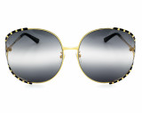 Eyewear Brands GUCCI Gold/Gray Lens 64-135MM Womens Sunglasses GG0595S 005 Eyewear Brands GUCCI Gold/Gray Lens 64-135MM Womens Sunglasses GG0595S 005