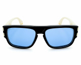 Eyewear Brands GUCCI Blue Rectangular Lens 58-145MM Mens Sunglasses GG0664S 002 Eyewear Brands GUCCI Blue Rectangular Lens 58-145MM Mens Sunglasses GG0664S 002