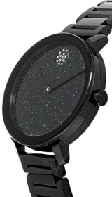 Movado watches MOVADO BOLD Evolution 34MM SS BLK Ionic Plated Womens Watch 3600734