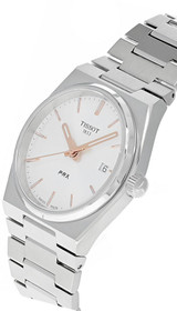 Tissot watches TISSOT PRX 35MM Quartz SS Silver Dial Womens Watch T1372101103100