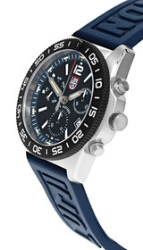 LUMINOX Pacific Diver CHRONO 44MM Blue Rubber Men's Watch  XS.3143