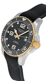 LONGINES HydroConquest AUTO 43MM Black Rubber Men's Watch L3.782.3.56.9 / L37823569 LONGINES HydroConquest AUTO 43MM Black Rubber Men's Watch L3.782.3.56.9 / L37823569