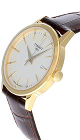 Tissot watches TISSOT Classic Dream 42MM QTZ Brown Leather Men's Watch T1294103626100