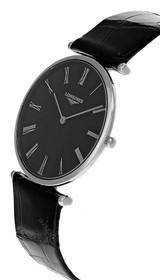 Longines watches LONGINES La Grande Classique 36MM Black Leather Unisex Watch L4.755.4.51.2  