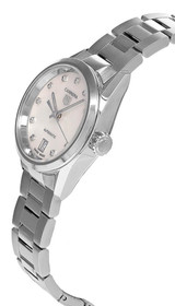 TAG HEUER Carrera Date AUTO 29MM SS Diamond MOP Dial Women's Watch WBN2412.BA0621 