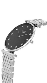 Longines watches LONGINES La Grande Classique 33MM 12 Diamond Black Dial Unisex Watch L4.709.4.55.6 / L4709455C 