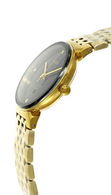 Rado watches RADO Florence Quartz SS 30MM 3 Diamond Black Dial Women's Watch R48915703 Rado watches RADO Florence Quartz SS 30MM 3 Diamond Black Dial Women's Watch R48915703