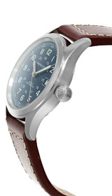 Hamilton watches HAMILTON Khaki Field Automatic 38MM Blue Dial Leather Men's Watch H70455540 Hamilton watches HAMILTON Khaki Field Automatic 38MM Blue Dial Leather Men's Watch H70455540