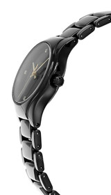 Rado watches RADO True Round Quartz 30MM 3 Diamond Black Dial Women's Watch R27059712 Rado watches RADO True Round Quartz 30MM 3 Diamond Black Dial Women's Watch R27059712
