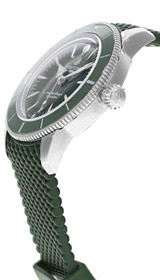BREITLING SuperOcean Heritage B31 Automatic 44MM Green Dial Rubber Men's Watch AB3112361L1S1