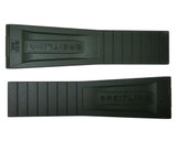 Breitling watches BREITLING Green 22/18MM Rubber Strap 311S