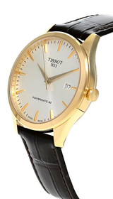 Tissot watches TISSOT Classic Dream Automatic 40MM Ivory Dial Leather Men's Watch T158.407.36.261.00 / T1584073626100 