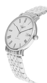 Longines watches LONGINES Elegant Automatic SS 39MM White Dial Men's Watch L4.910.4.11.6 