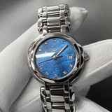LONGINES PrimaLuna Quartz 26.5MM Blue Diamond Dial Women's Watch L8.110.4.98.6