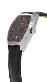 Longines watches LONGINES Evidenza Automatic 26MM Grey Dial Leather Women's Watch L2.142.4.56.2 