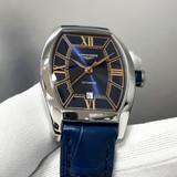 LONGINES Evidenza Automatic 26MM Blue Dial Leather Women's Watch L2.142.4.96.2