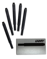LAMY T 10 Black 20 Pack Ink Cartridge 11202075