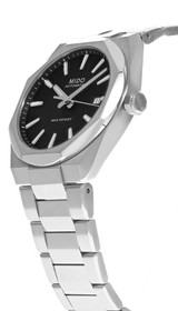 Mido Watches MIDO Multifort 8 One Crown Automatic SS 40MM Black Dial Men's Watch M055.507.11.051.00  