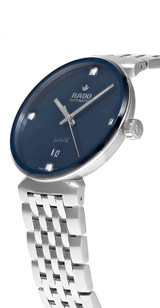 Rado watches RADO Florence Automatic SS 39MM Blue Dial Men's Watch R48903733