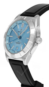 Breitling watches BREITLING Chronomat Automatic GMT 40MM Blue Dial Rubber Men's Watch P32398101C1S1