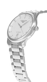 Longines watches LONGINES Master Collection Automatic SS 38.5MM Silver 12 Diamond Dial Men's Watch L2.628.4.77.6 