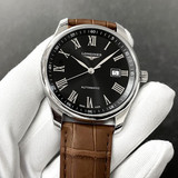 Longines watches LONGINES Master Collection Automatic 42MM Black Dial Leather Men's Watch L2.893.4.59.2 
