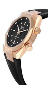 Mido Watches MIDO Multifort 8 Two Crowns AUTO 40MM Black Rubber Men's Watch M047.507.37.051.00 