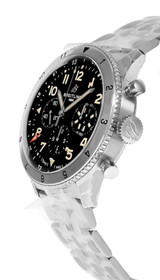 Breitling watches BREITLING Classic AVI Super AVI B04 Chronograph GMT SS 46MM P-51 Mustang Men's Watch AB04453A1B1A1