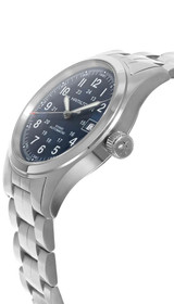 Hamilton watches HAMILTON Khaki Field Automatic SS 38MM Blue Dial Men's Watch H70455140 