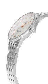 Breitling watches BREITLING Navitimer Quartz SS 32MM MOP Diamond Dial Women's Watch A77320E61A2A1