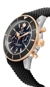 Breitling watches BREITLING Superocean Heritage B01 Chronograph 42MM Black Rubber Men's Watch UB0156H11B1S1
