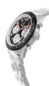 Breitling watches BREITLING Classic AVI Chronograph Mosquito SS 42MM Black Dial Men's Watch Y233801A1B1A1 