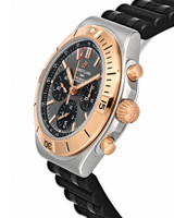 Breitling watches BREITLING Chronomat B01 Chronograph 42MM Anthracite Dial 18k Rose Gold Rubber Men's Watch UB0158101B1S1