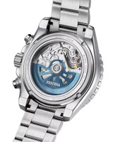 Festina FESTINA Aviator North Chrono Automatic 45MM White Dial SS Men's Watch F20055-1 