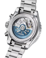 FESTINA Aviator North Chrono Automatic 45MM Blue Dial SS Men's Watch F20055-3