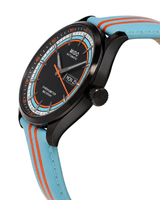MIDO Multifort Chronometer 1 Racer Automatic 42MM Black Dial Leather Men's Watch M038.431.36.051.00 / M0384313605100