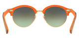 Eyewear Brands RAY-BAN Club Round Copper Gradient 51MM Sunglasses RB4246M 12187O