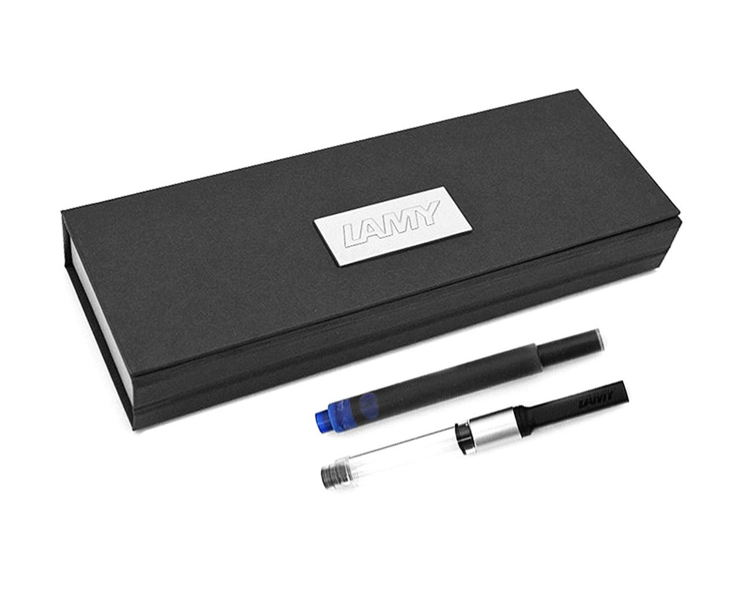 LAMY 068 Studio Palladium Fine(F) Gold Nib Fountain Pen 4000484 Fast